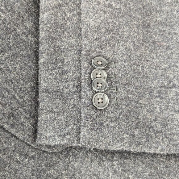 (NWOT) Banana Republic Tailored Slim Fit 40R Men's Med. Grey Wool Blend Jacket - Picture 7 of 15